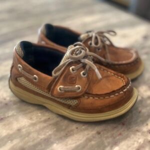 Toddler Boys Sperry Lanyard Boat Shoe size 8